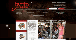 Desktop Screenshot of joailleriejanin.com